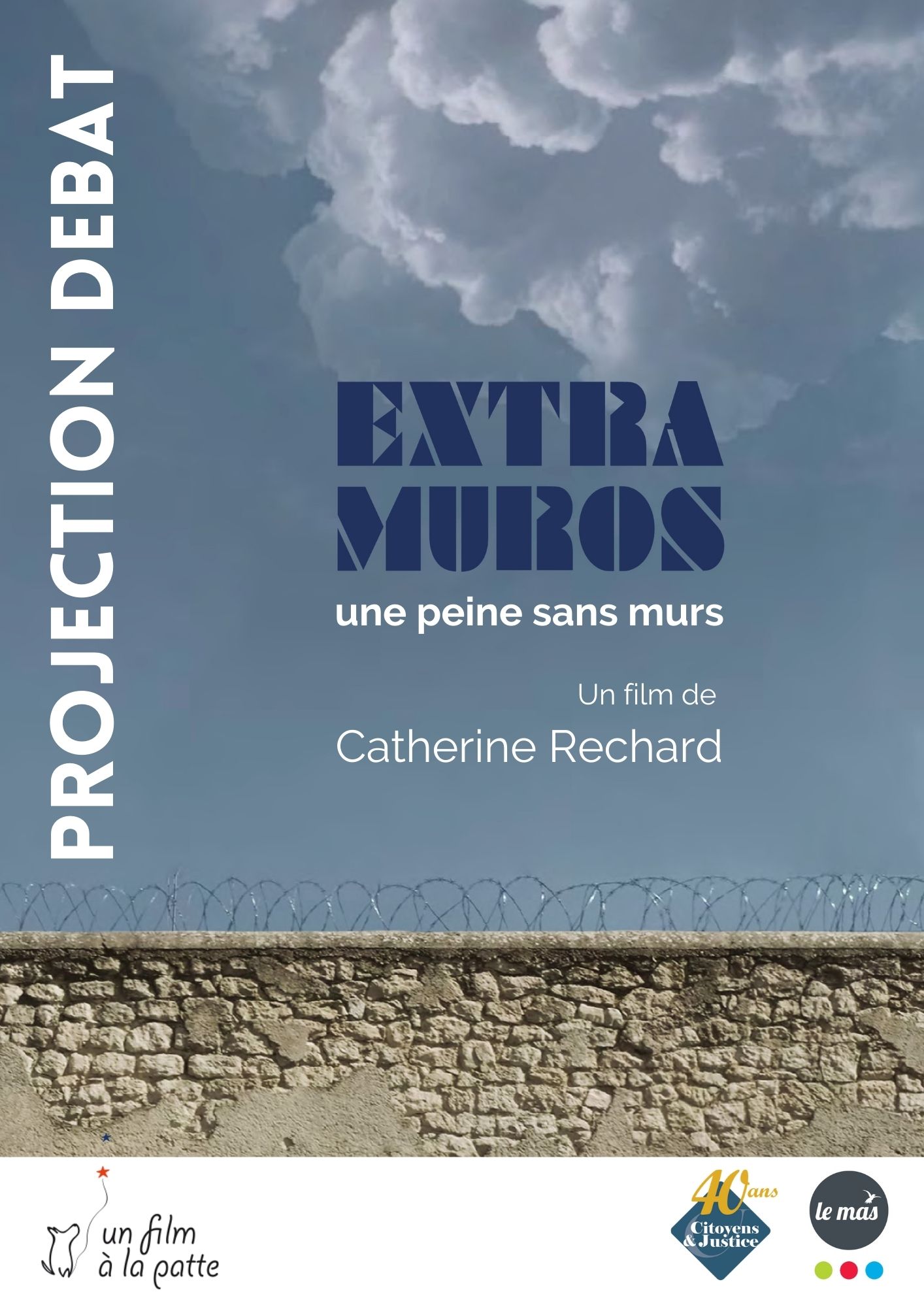 projection d&eacute;bat Extramuros : une peine sans murs
