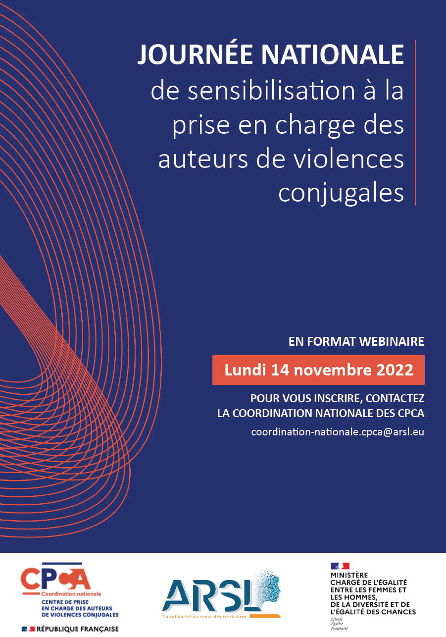 journ&eacute;e de sensibilisation &agrave; la prise en charge des auteurs de violences conjugales