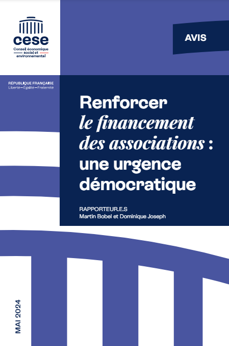 Avis Renforcer le financement des associations : une urgence d&eacute;mocratique