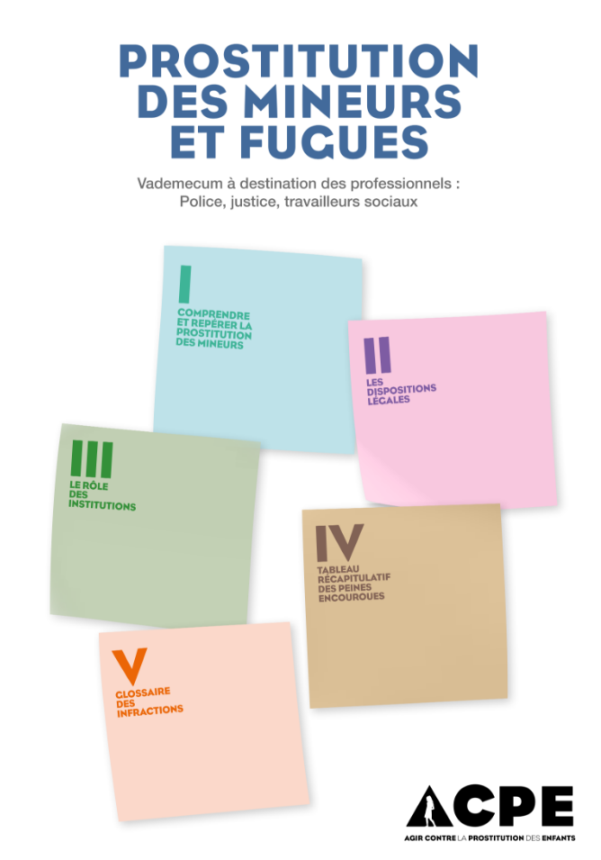 Vademecum - Prostitution des mineurs et fugues