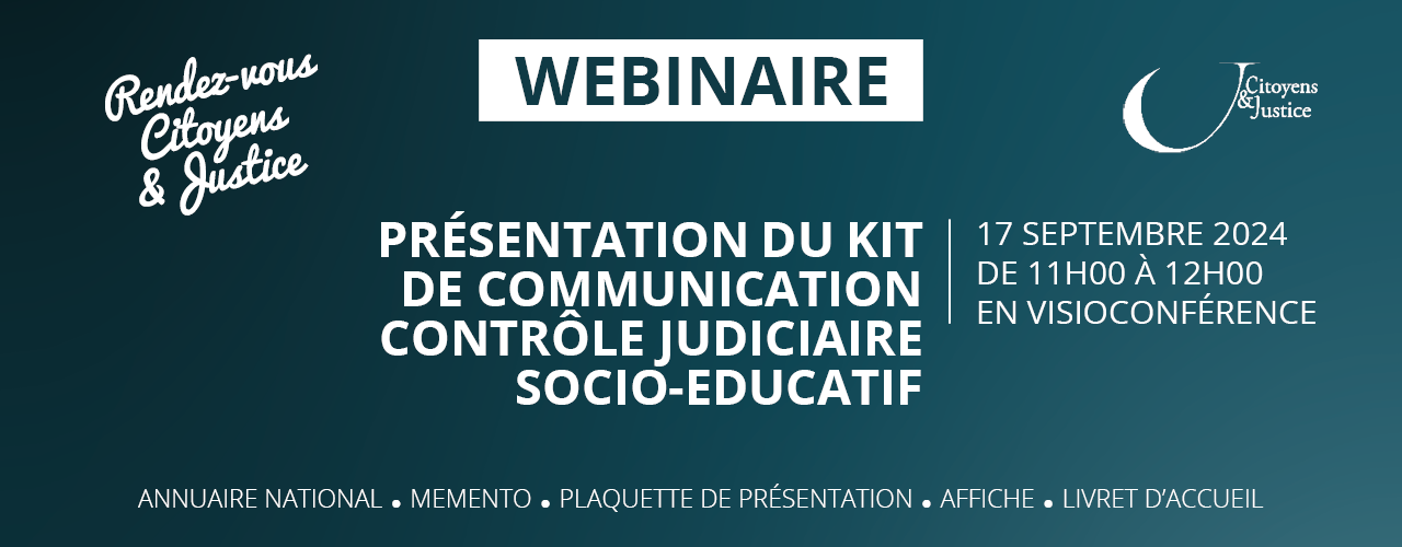 webinaire sur la présentation du kit de communication relatif au CJSE